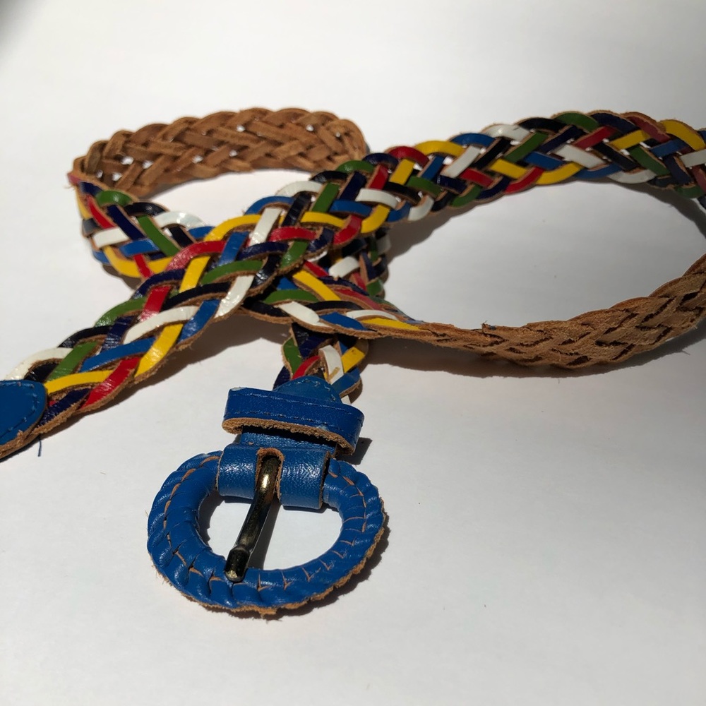 Leather belt